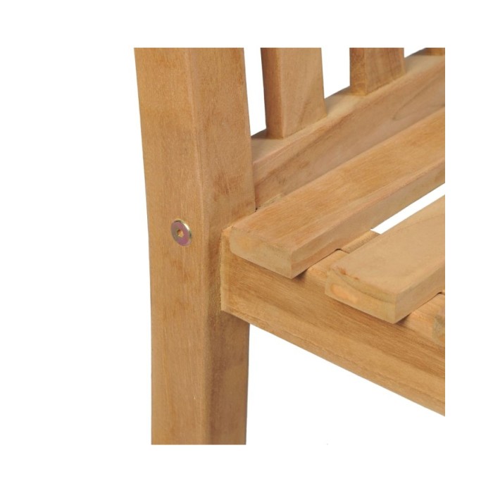 Ensemble de salle à manger de jardin 5 pcs Bois de teck solide