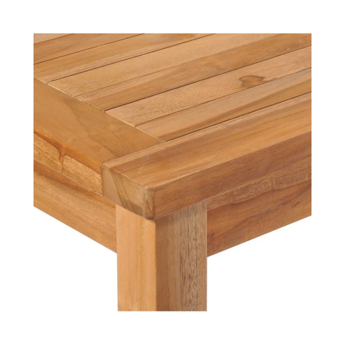 Ensemble de salle à manger de jardin 5 pcs Bois de teck solide