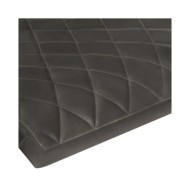 Chaises de salle à manger cantilever 4 pcs Gris Cuir véritable