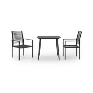 Ensemble de salle à manger de jardin 3 pcs