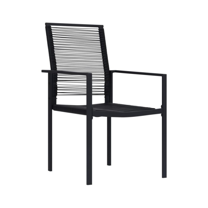 Ensemble de salle à manger de jardin 3 pcs