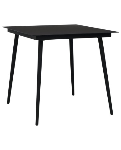 Ensemble de salle à manger de jardin 3 pcs