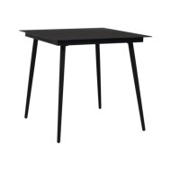 Ensemble de salle à manger de jardin 3 pcs