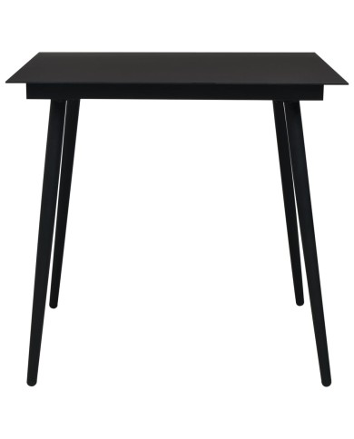 Ensemble de salle à manger de jardin 3 pcs