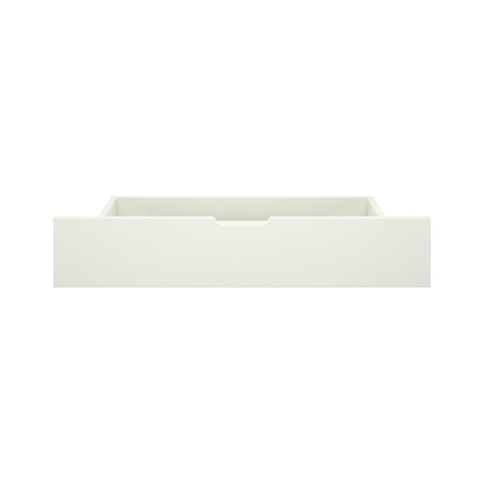 Cadre de lit avec 4 tiroirs Blanc Pin massif 160x200 cm