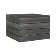 Salon palette de jardin 5 pcs avec coussins Bois de pin massif