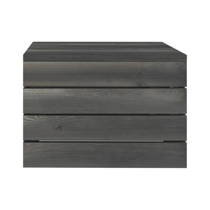 Salon palette de jardin 5 pcs avec coussins Bois de pin massif