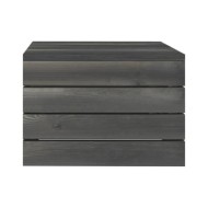 Salon palette de jardin 5 pcs avec coussins Bois de pin massif
