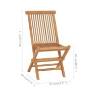 Chaises de jardin avec coussins bleu 2 pcs Bois de teck massif