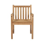 Chaises de jardin 2 pcs avec coussins bleu Bois de teck massif