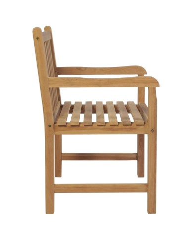 Chaises de jardin 2 pcs avec coussins bleu Bois de teck massif
