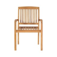 Chaises de jardin 2 pcs avec coussins taupe Bois de teck massif