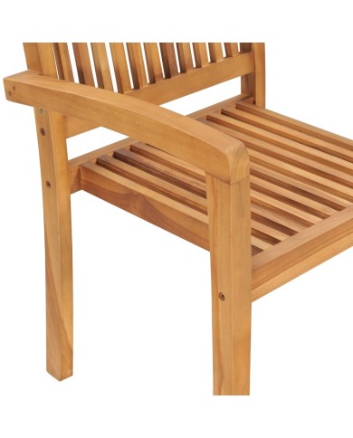 Chaises de jardin 2 pcs avec coussins taupe Bois de teck massif