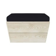 Salon de jardin palette 5 pcs avec coussins Épicéa imprégné