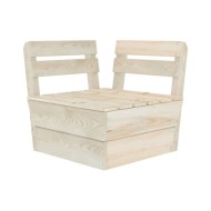 Salon de jardin palette 5 pcs Bois d'épicéa imprégné