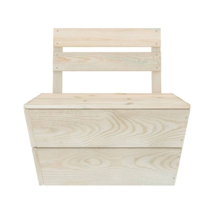 Salon de jardin palette 5 pcs Bois d'épicéa imprégné