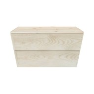 Salon de jardin palette 5 pcs Bois d'épicéa imprégné