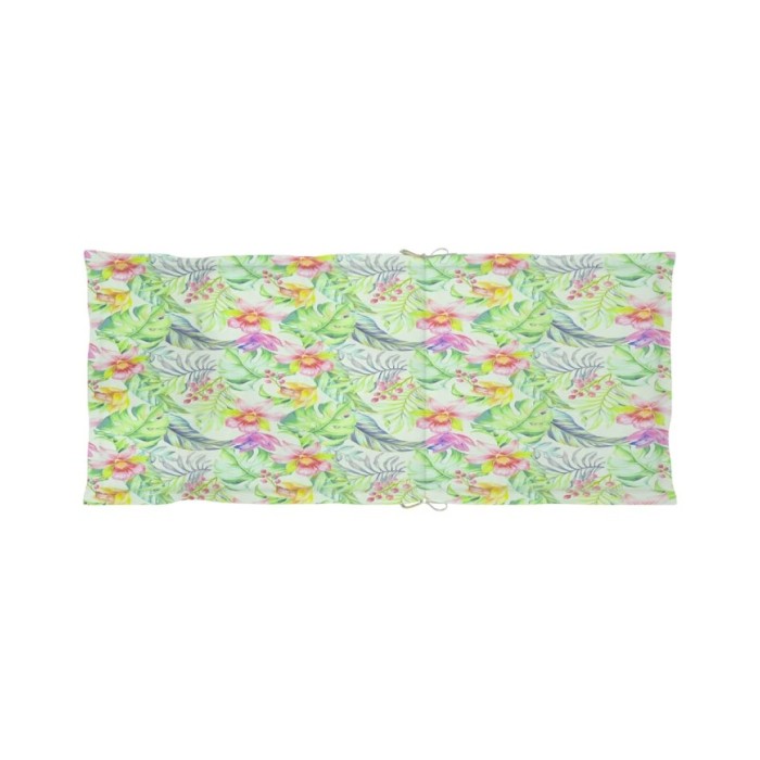 Chaise à bascule avec coussin Bambou