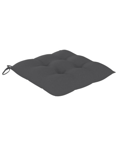 Mobilier à dîner d'extérieur pliable 5 pcs avec coussins Bambou