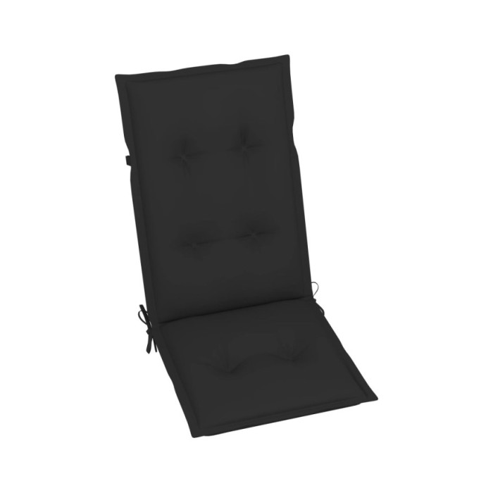 Chaises inclinables de jardin 3 pcs avec coussins Bois d'acacia