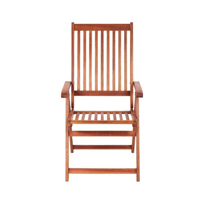 Chaises pliables de jardin 4 pcs Bois d'acacia solide 
