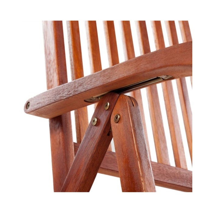 Chaises pliables de jardin 4 pcs Bois d'acacia solide 