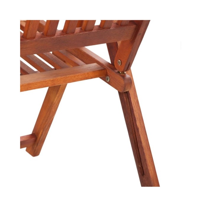 Chaises pliables de jardin 4 pcs Bois d'acacia solide 