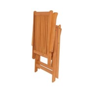 Chaises de jardin 6 pcs avec coussins anthracite Bois de teck