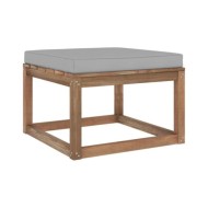 Salon palette de jardin 7 pcs et coussins Bois de pin imprégné