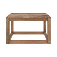 Salon de jardin 8 pcs Marron Bois de pin imprégné