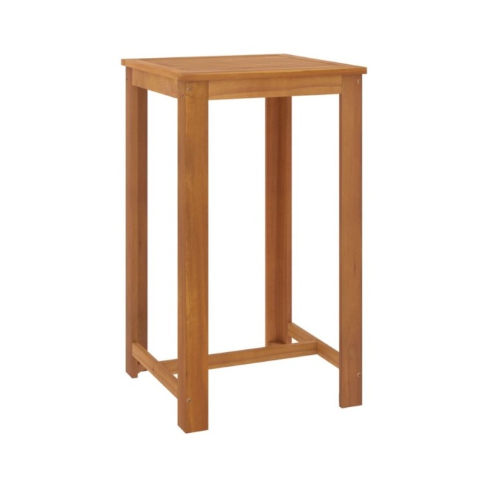 Ensemble de bar de jardin 3 pcs Noir
