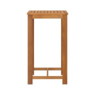 Ensemble de bar de jardin 3 pcs Noir