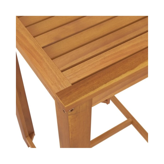 Ensemble de bar de jardin 3 pcs Noir