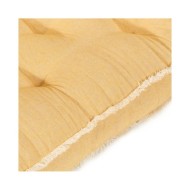Ensemble de coussins de canapé palette 2 pcs Jaune