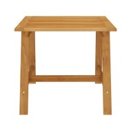 Ensemble de salle à manger de jardin 3 pcs Beige