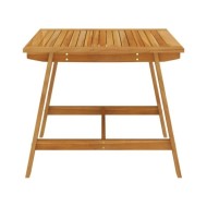 Ensemble de salle à manger de jardin 3 pcs Beige