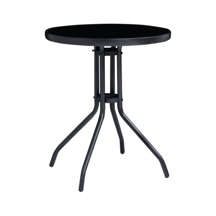 Mobilier de bistro 3 pcs Noir et anthracite