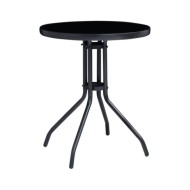 Mobilier de bistro 3 pcs Noir et anthracite