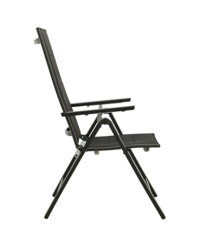 Mobilier de bistro 3 pcs Noir et anthracite