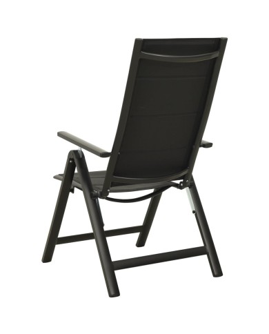 Mobilier de bistro 3 pcs Noir et anthracite