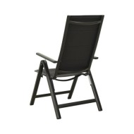 Mobilier de bistro 3 pcs Noir et anthracite