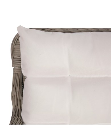 Ensemble de salle à manger de jardin 5 pcs Marron