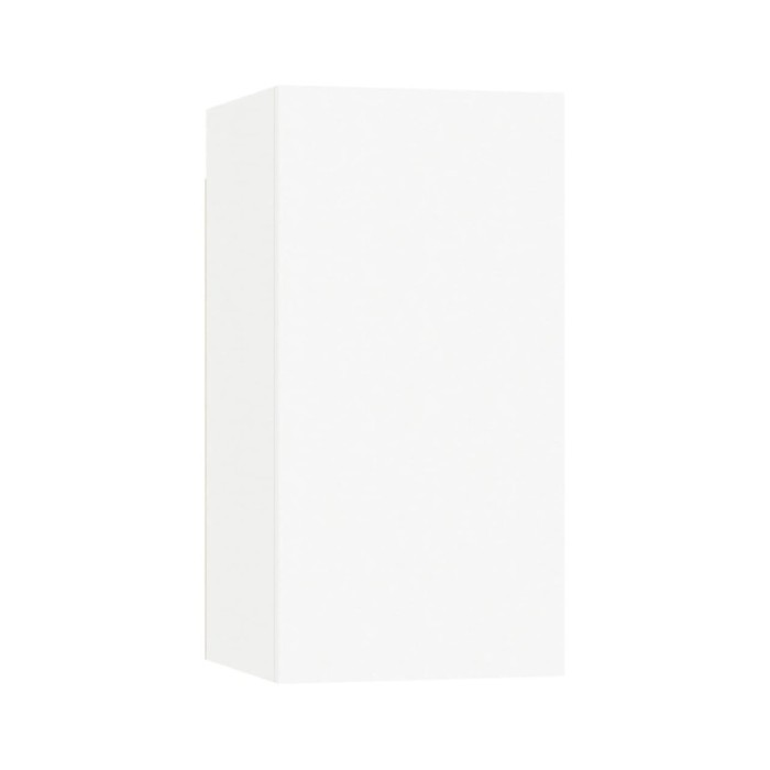 Ensemble de meuble TV 5 pcs Blanc Aggloméré