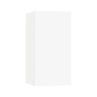 Ensemble de meuble TV 5 pcs Blanc Aggloméré