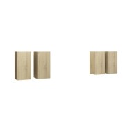 Meubles TV 4 pcs Chêne sonoma 30,5x30x60 cm Aggloméré