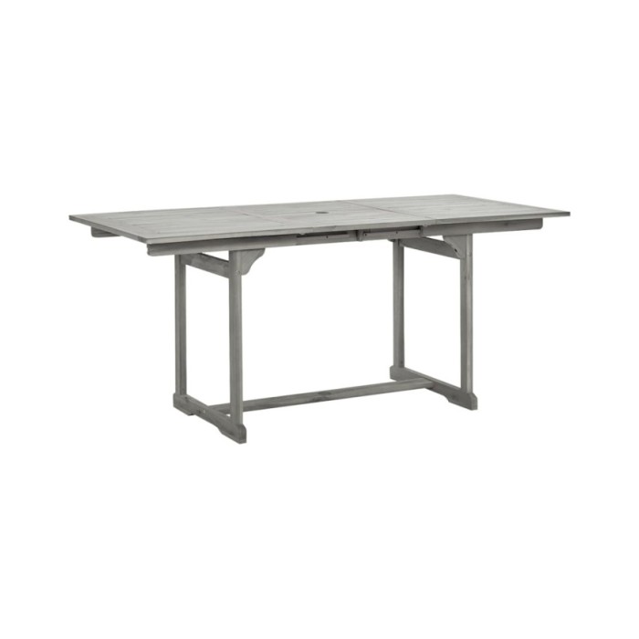 Ensemble de salle à manger de jardin 5 pcs Bois d'acacia massif