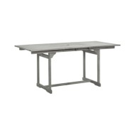 Ensemble de salle à manger de jardin 5 pcs Bois d'acacia massif