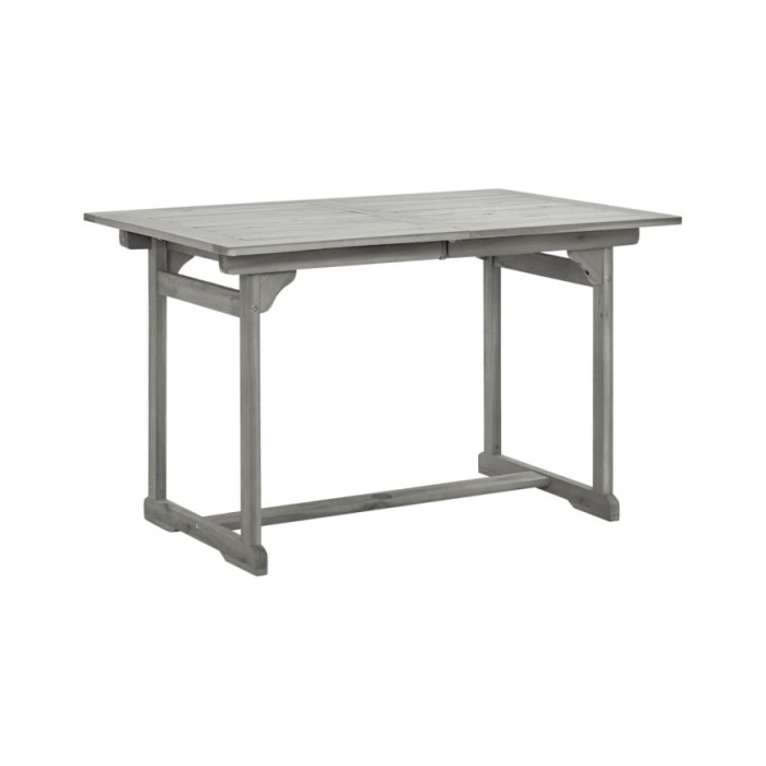 Ensemble de salle à manger de jardin 5 pcs Bois d'acacia massif