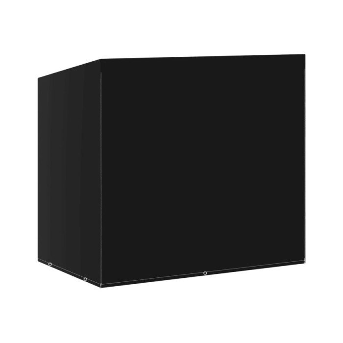 Housses de balancelle 2 pcs 6 œillets 135x105x175 cm