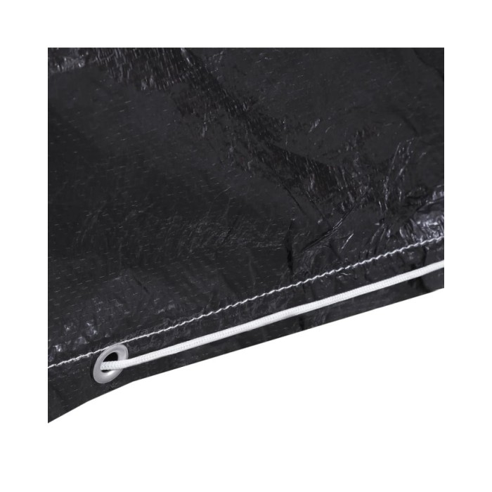 Housses de balancelle 2 pcs 6 œillets 135x105x175 cm